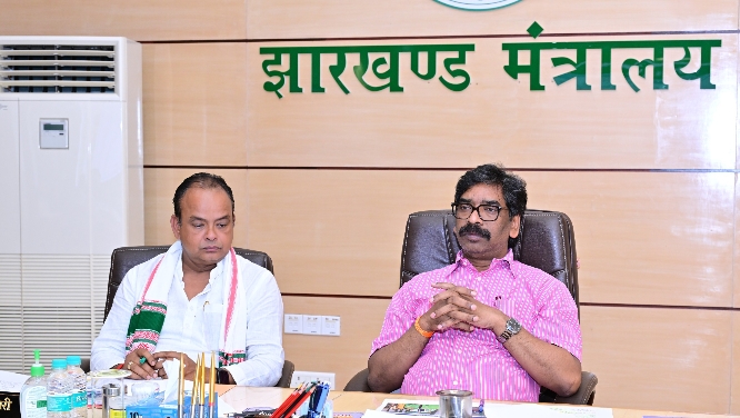 खाद्य वितरण व्यवस्था में पारदर्शिता पर सीएम हेमंत सोरेन का जोर, शहरी श्रमिकों के लिए बढ़ेंगे दाल-भात केंद्र, सीएम ने की उच्चस्तरीय बैठक 