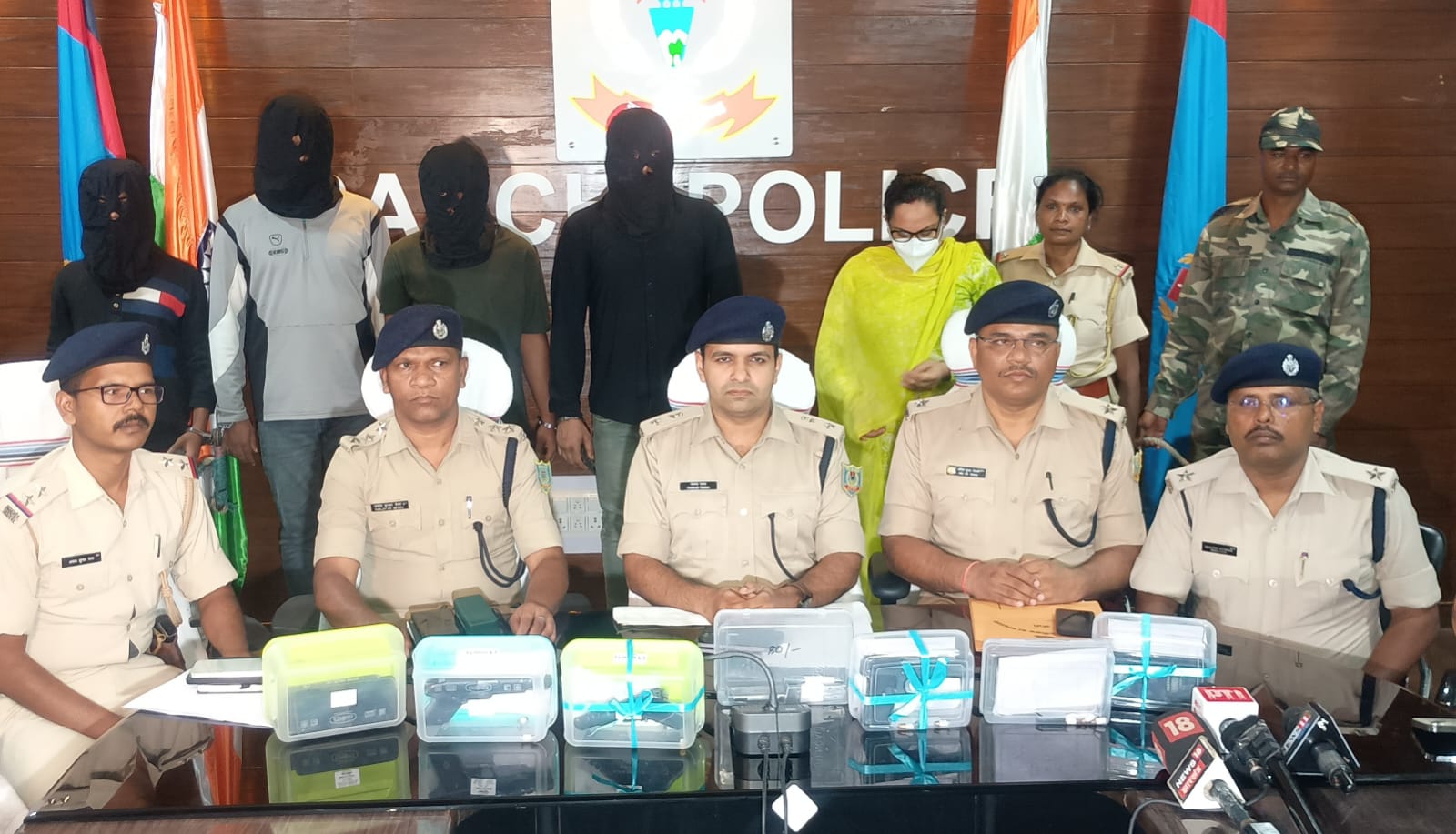 पाकिस्तान से हथियार लाकर प्रिंस खान और सुजीत सिन्हा के गुर्गे वसूलते थे व्यवसाई से रंगदारी,4 गिरफ्तार