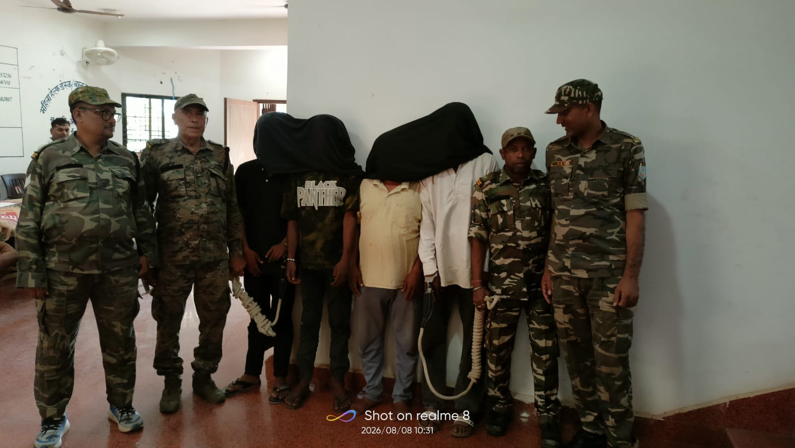 मोबाइल टावरों से केबल चोरी करने वाले गिरोह का भंडाफोड़, चार गिरफ्तार