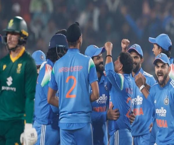 रांची वनडे में भारत की साउथ अफ्रीका पर 17 रन से रोमांचक जीत
