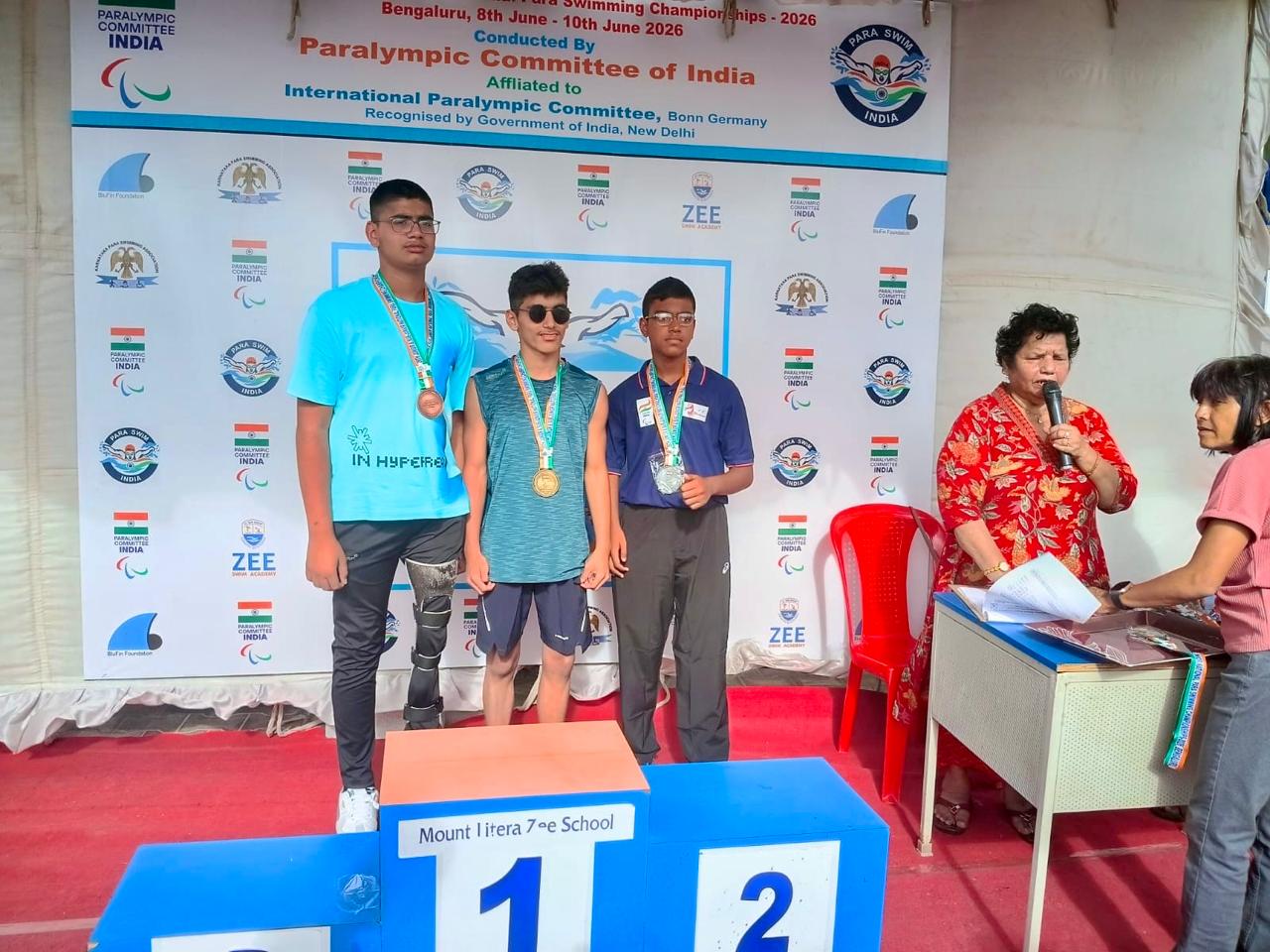 पैरा नेशनल स्विमिंग चैंपियनशिप 2026 में ईस्टर्न रेलवे एकेडमी के तैराक हार्दिक दास ने जीता रजत पदक