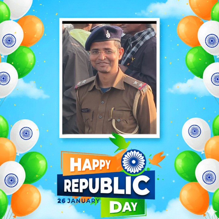 गणतंत्र दिवस 2026 के शुभ अवसर पर सोनाहातू थाना प्रभारी प्रेम प्रदीप की ओर से हार्दिक शुभकामनाएं