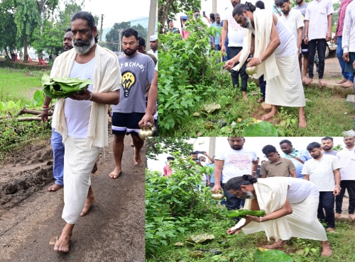 मुख्यमंत्री हेमंत सोरेन ने किया श्राद्धकर्म के सातवा दिन के पारंपरिक विधान पूरा