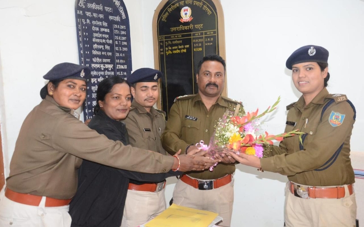 डोरंडा की पहली महिला थाना प्रभारी बनी दीपिका प्रसाद,बना चुकी है लेडी सिंघम के रुप में अपनी पहचान