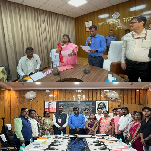 नीरज कुमार बने रांची के  उप महापौर एवं रवीन्द्र उरांव निर्विरोध बुण्डू नगर पंचायत उपाध्यक्ष निर्वाचित