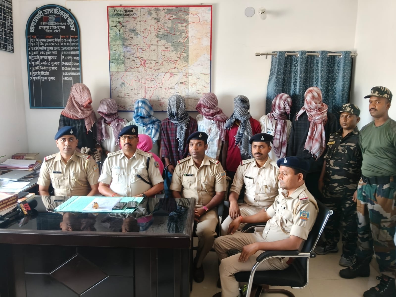 मांडर सामूहिक दुष्कर्म कांड में बड़ी कार्रवाई, 8 घंटे के भीतर 9 अभियुक्त गिरफ्तार