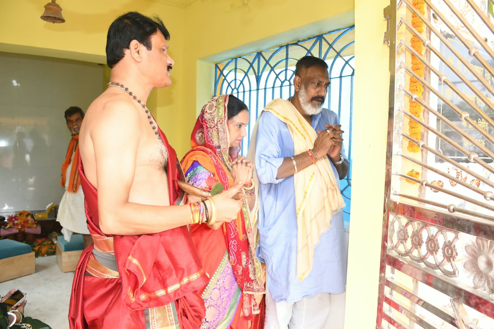 सिल्ली के काली मंदिर में प्राण प्रतिष्ठा पूजा संपन्न