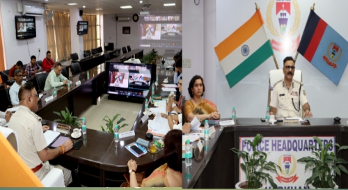 झारखण्ड में आगामी दुर्गा पूजा के अवसर पर सुरक्षा एवं विधि-व्यवस्था को लेकर डीजीपी ने की समीक्षा बैठक