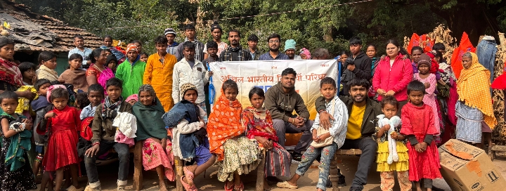 सामाजिक सरोकारों के साथ जरूरतमंदों के बीच खड़ी - अखिल भारतीय विद्यार्थी परिषद