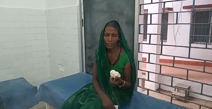 डायन बताकर घरवालों से पुतहू की पीटा