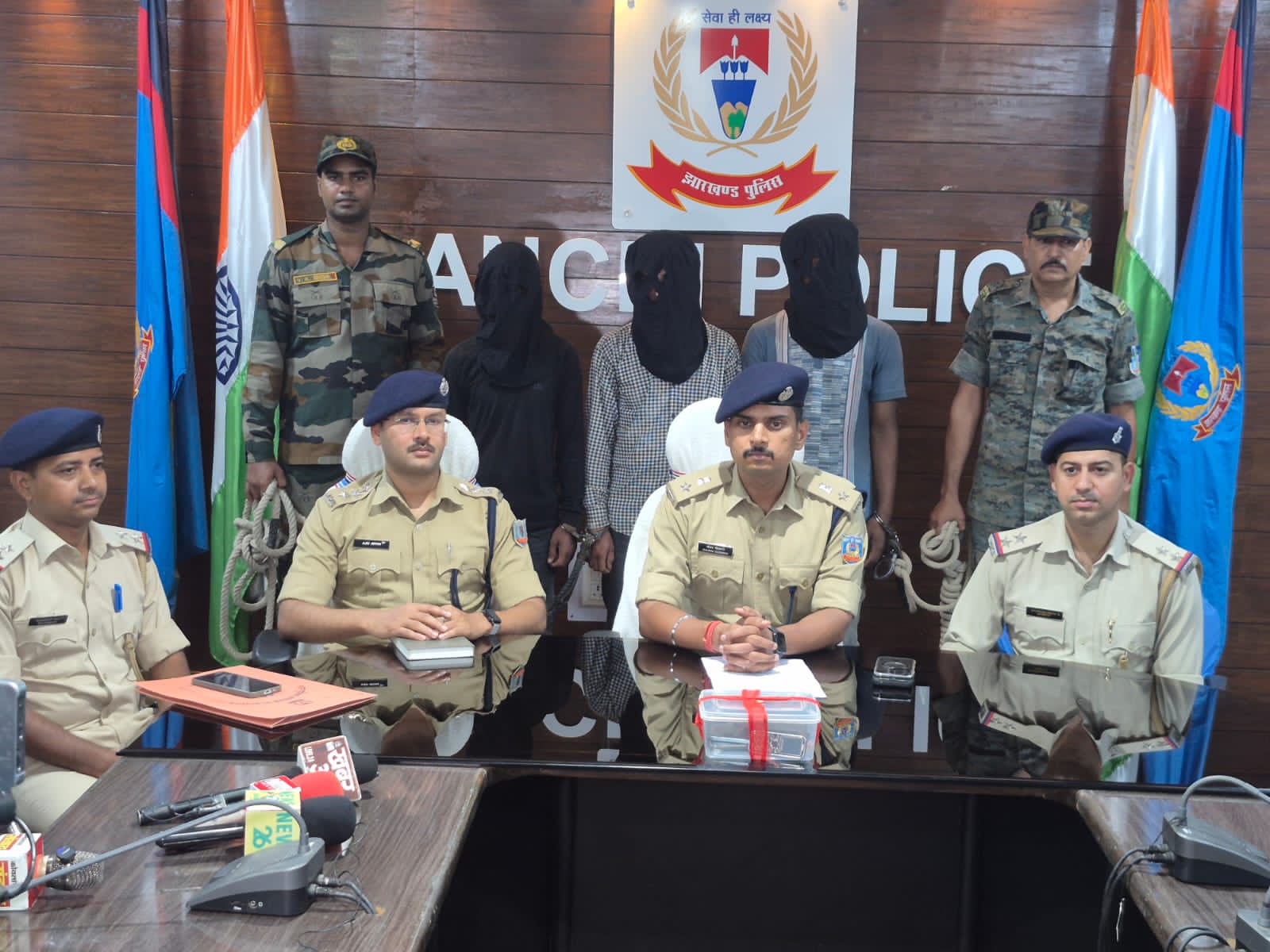 12 घंटे में बच्ची को रांची पुलिस ने सकुशल छुड़ाया, फिरौती के लिए अपहरण करने वाले तीन आरोपी गिरफ्तार
