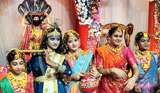 जन्माष्टमी पर हिंडाल्को पूजा पंडाल में भक्ति और उल्लास का संगम