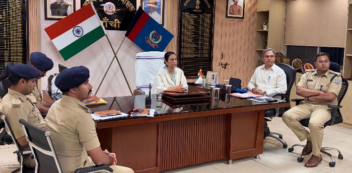 रामनवमी को लेकर रांची में हाई अलर्ट, सुरक्षा व्यवस्था सख्त करने का डीजीपी का निर्देश