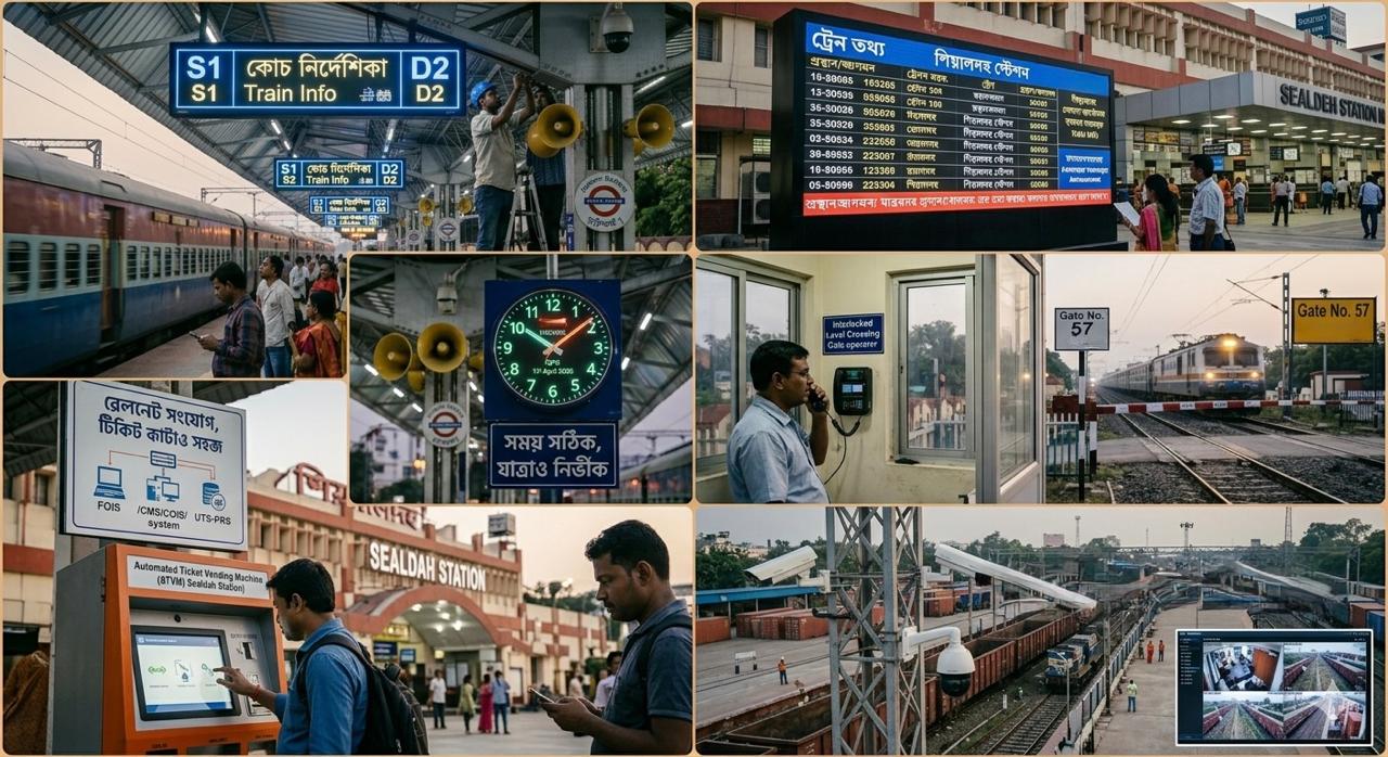 प्रगति की लय: यात्री सुविधा और सुरक्षा के लिए हर पल समर्पित पूर्व रेलवे