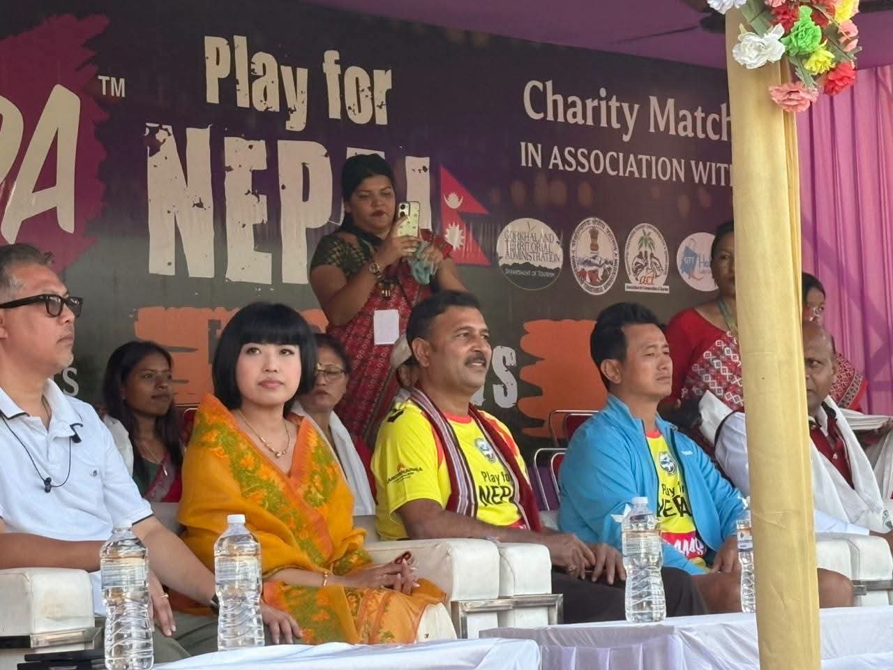 नेपाल बाढ़ पीड़ितों की सहायता के लिए चैरिटी मैच में उतरे सुदेश महतो