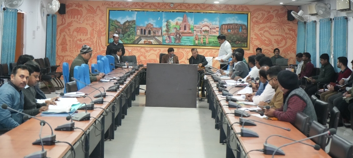 आगामी नगर पालिका चुनाव की सफलता सुनिश्चित करने हेतु निर्वाची एवं सहायक निर्वाची पदाधिकारियों का वीडियो कॉन्फ्रेंसिंग के माध्यम से प्रशिक्षण संपन्न