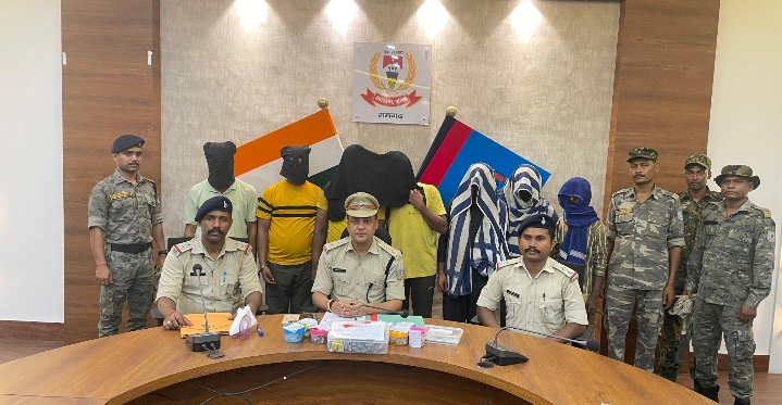 प्रतिबंधित नशीली इंजेक्शन बेचने का मामला.7 अभियुक्त गिरफ्तार