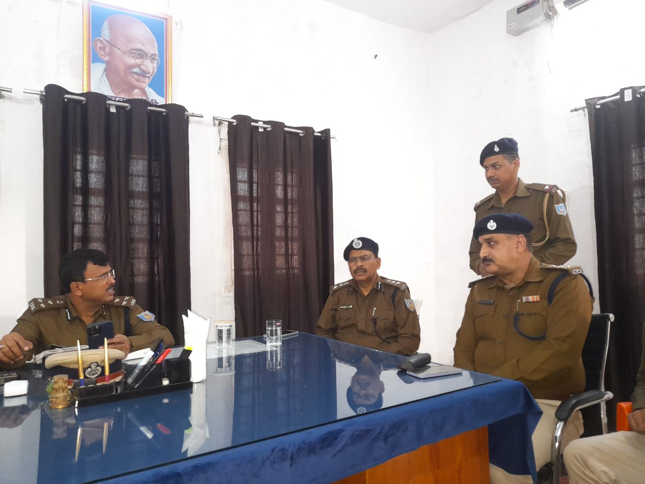 डीआईजी सुदर्शन मंडल पहुंचे साहिबगंज, पुलिस लाइन का किया वार्षिक निरीक्षण