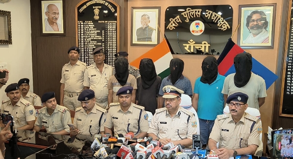 ब्राउन शुगर की खरीद बिक्री मामला, पांच युवक गिरफ्तार