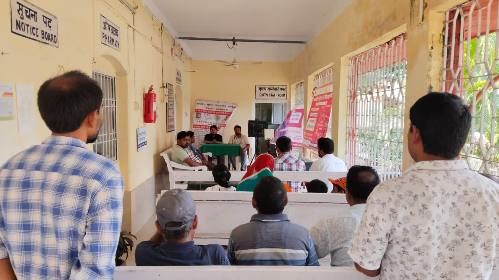 मालदा मंडल द्वारा मुख्य स्वास्थ्य इकाई, साहिबगंज एवं साहिबगंज रेलवे स्टेशन पर टीबी जागरूकता एवं स्क्रीनिंग कार्यक्रम आयोजित