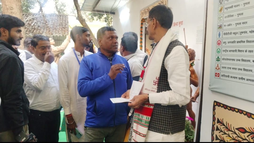 इंदिरा गांधी राष्ट्रीय कला केंद्र धरती आबा संग्रहालय एवं जनजातीय कौशल केंद्र  का केंद्रीय मंत्री ने किया उद्घाटन