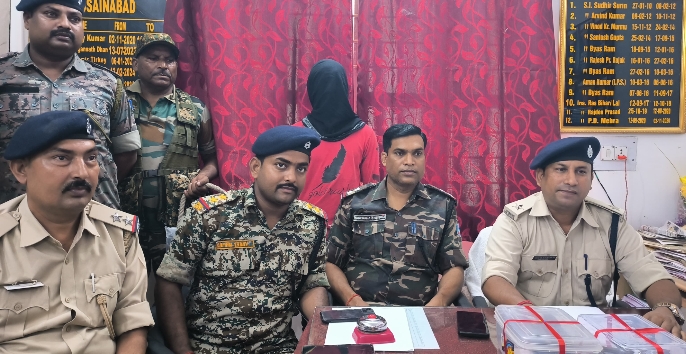 अवैध देसी कट्टा एवं एक गोली के साथ युवक गिरफ्तार
