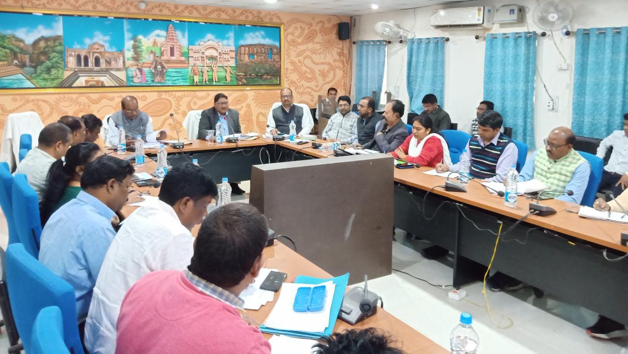 जिला समन्वय समिति की बैठक हुई आयोजित, जिले में चल रही योजनाओं से संबंधित सभी विभाग के कार्यों की की गई समीक्षा