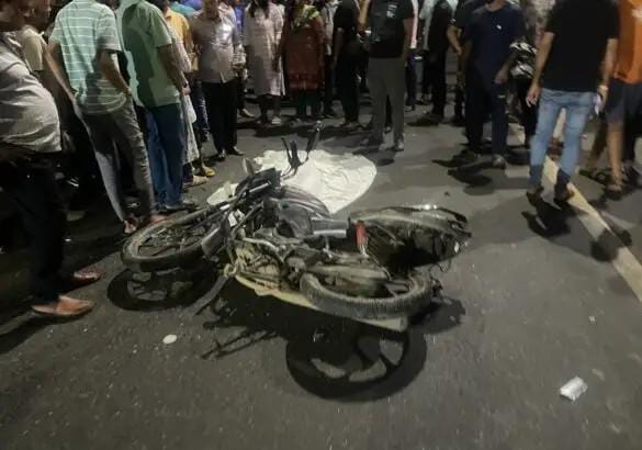 राजधानी रांची में बड़ा सड़क हादसा, तीन लोगों की मौत,दोगे कर चालक गिरफ्तार