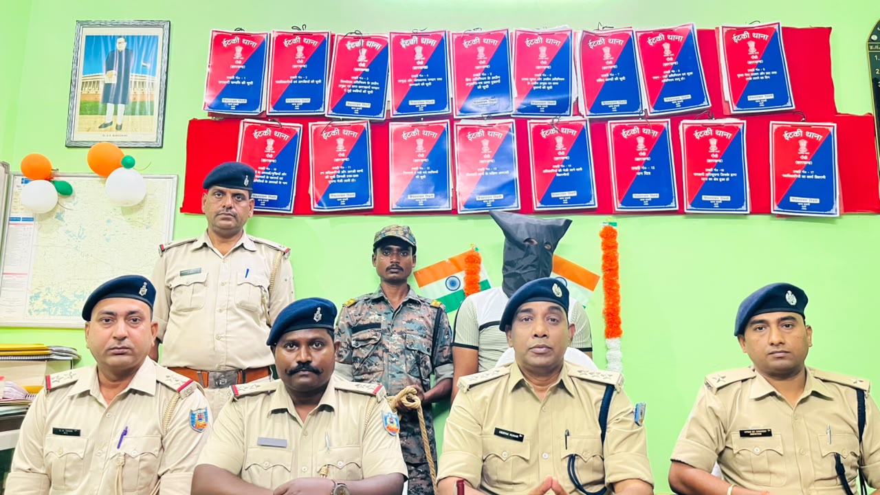 नरकोपी में सास की हत्या का आरोपी सलमान अंसारी गिरफ्तार, चाकू बरामद