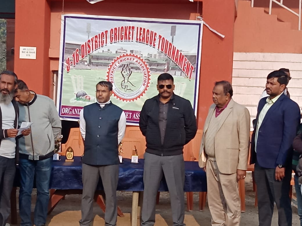 अंडर-16 क्रिकेट टूर्नामेंट में री यूनाइटेड टीम विजय
