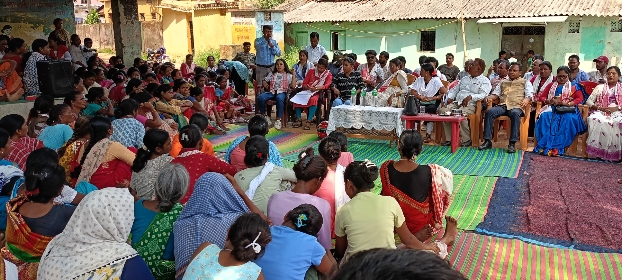 आदिवासियों की जमीन को लेकर होगा आंदोलन - नगडी जमीन बचाओ संघर्ष समिति