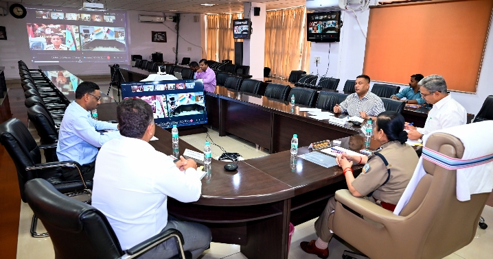 प्रतियोगिता परीक्षा को लेकर डीजीपी ने की उच्च स्तरीय बैठक