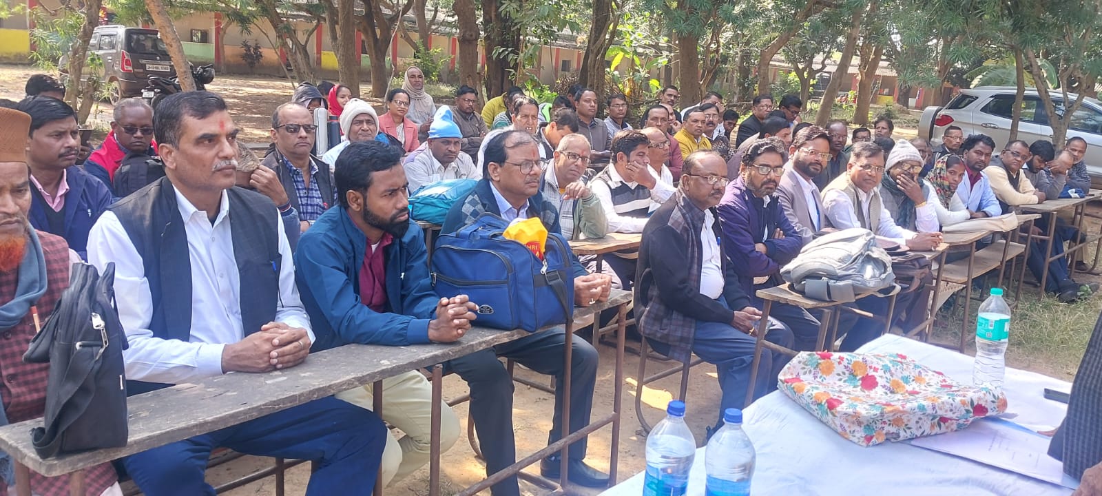 वित्त रहित शिक्षा संस्थान की बैठक, कहा वित्तीय वर्ष 2025- 26 के अनुदान ऑनलाइन नहीं भरेंगे