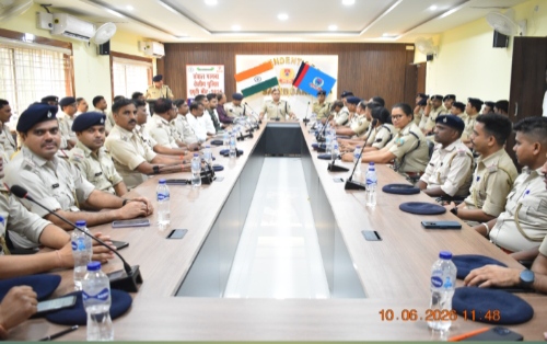साहिबगंज में तीन दिवसीय संथाल परगना पुलिस ड्यूटी मीट 2026 का शुभारंभ